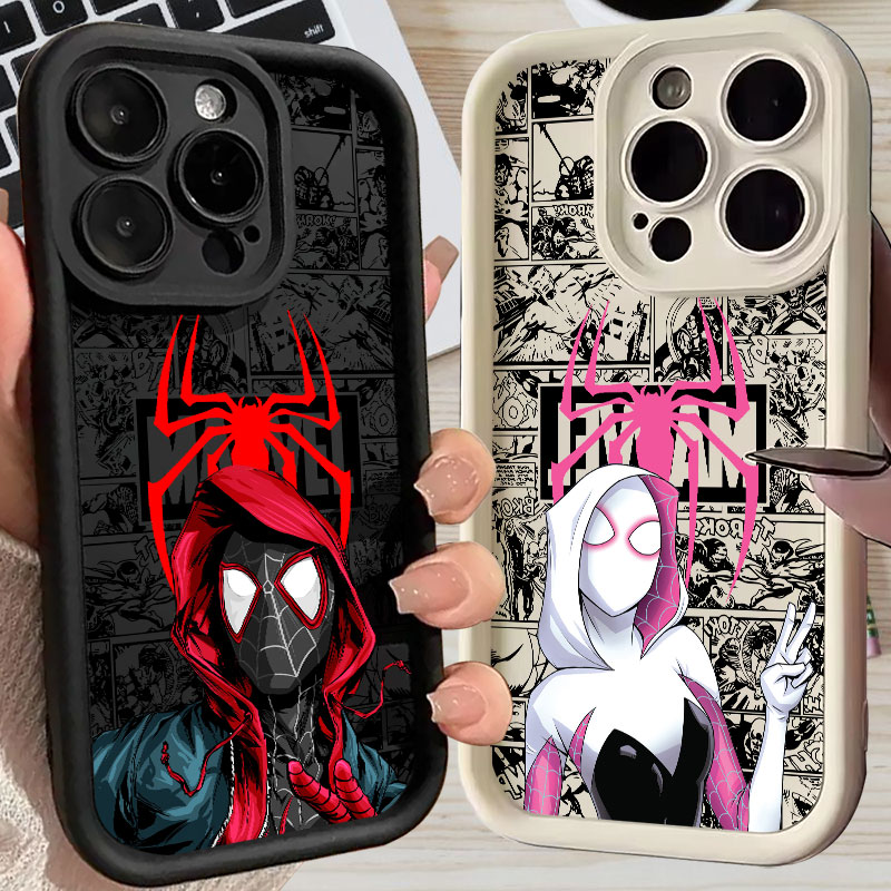 Apple Iphone 15 - Cover per iPhone Spiderman Miles Morales