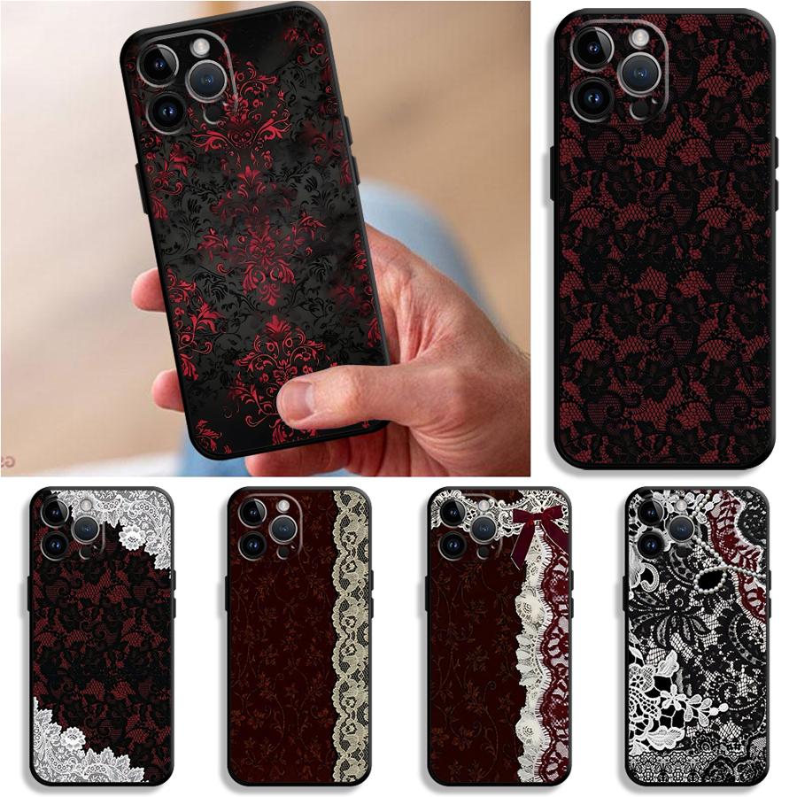 Apple Iphone 15 - Custodia per telefono in pizzo sexy