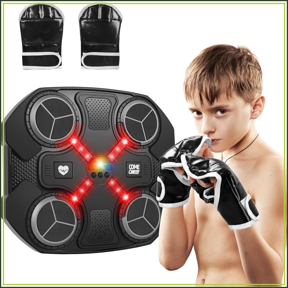 Led Gloves Music - Macchina da boxe musicale intelligente con