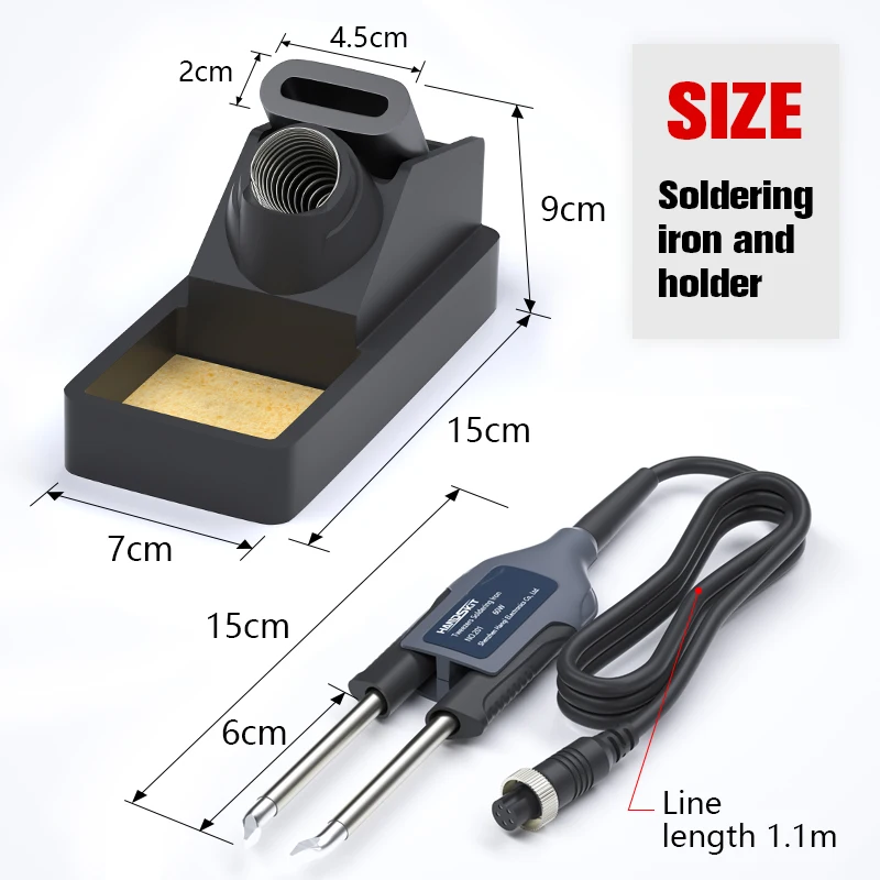 Useful Electronic Gadgets - T12 Stazione di Saldatura Pinzette Maniglia