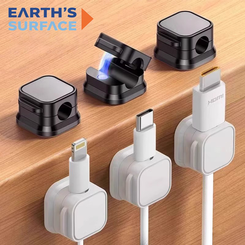 Magnetic Charging Cable - Clip Magnetica per Cavi, Organizzatore Adesivo