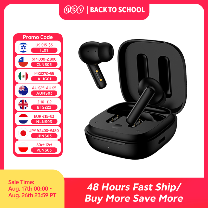 Earbuds Anc Wireless - QCY T13 ANC auricolare Wireless Bluetooth