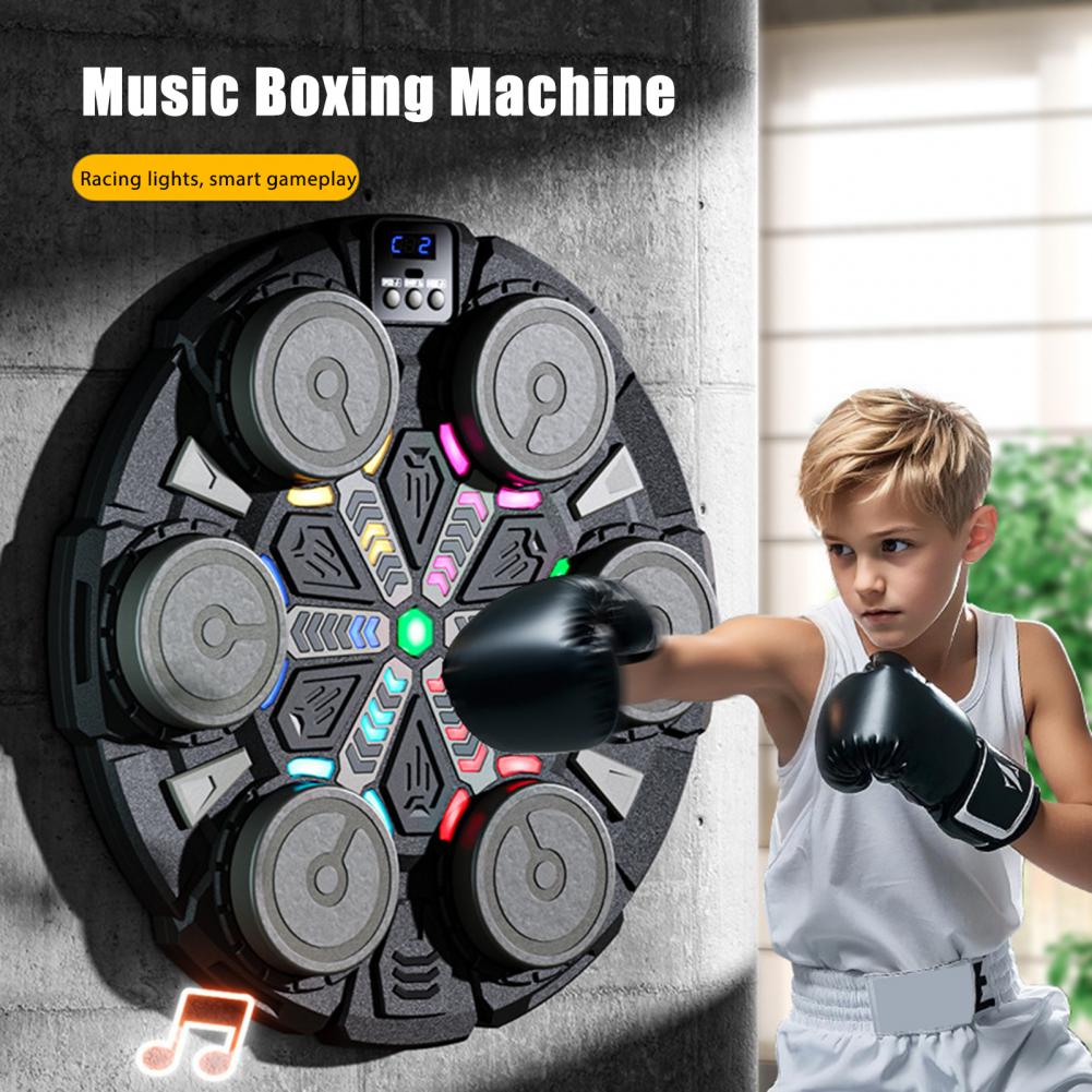 Led Gloves Music - Macchina da Boxe Musicale 35cm con