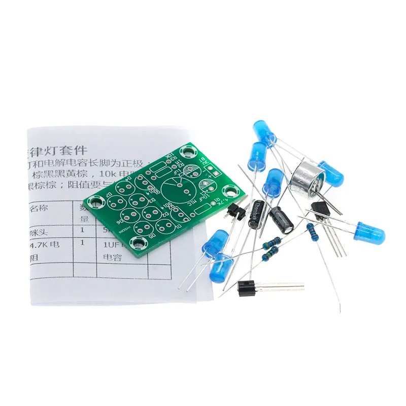 Electronics & Tech Gadgets - Kit Lampada Musicale a Controllo Vocale,