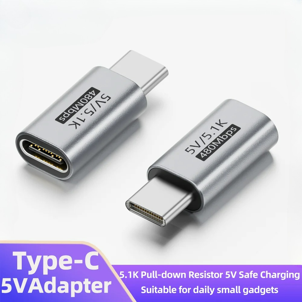 Electronics And Gadgets With C - Adattatore di ricarica USB-C 5.1K con