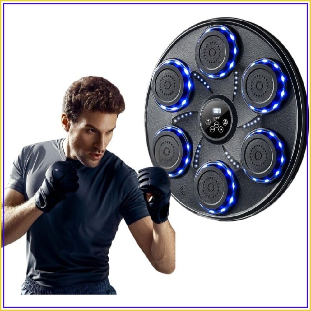 Led Gloves Music - Macchina da Boxe Intelligente con Guanti,