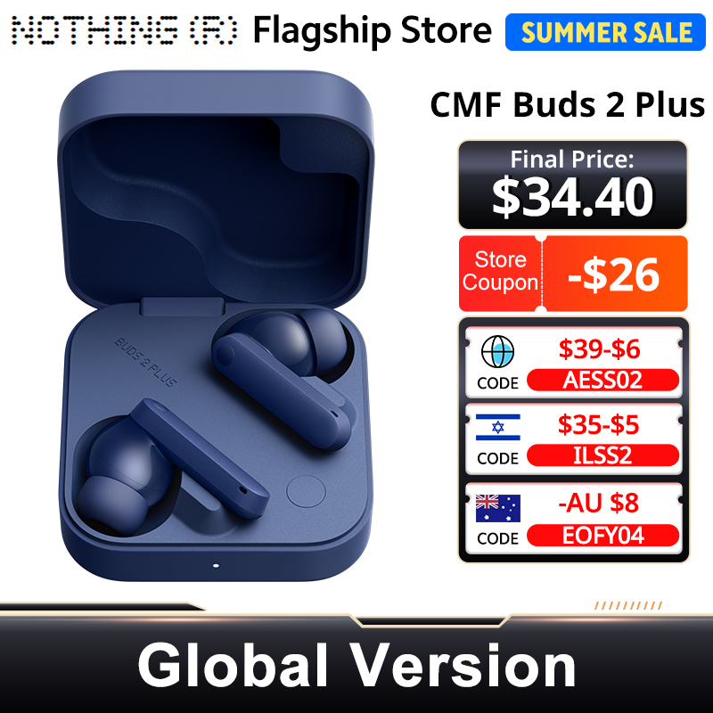 Earbuds Anc Wireless - Nothing CMF Buds 2 Plus Versione