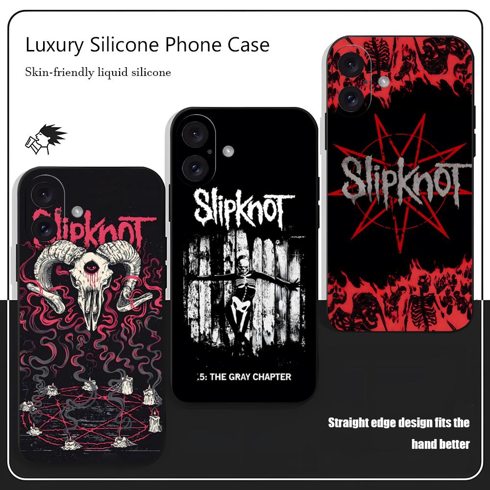 Apple Iphone 15 - S-Slipknot Custodia per telefono con fascia