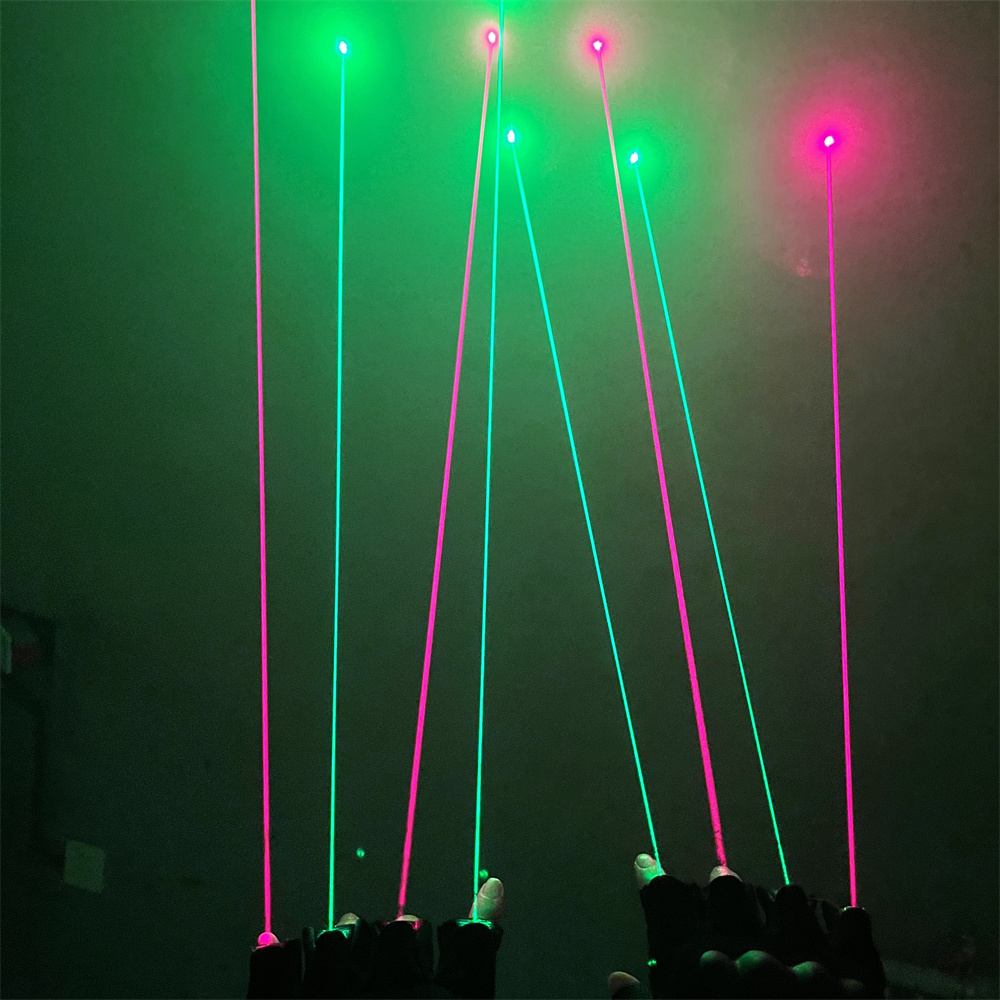 Magicool RG 4 Guanti laser Cop - Led Gloves Music recensione e prezzo