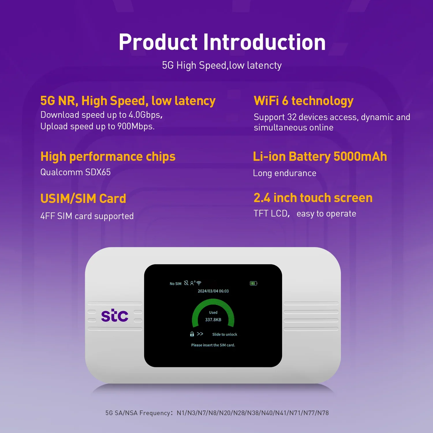 2025SUNCOMM Tasca portatile Mo - Portable Wifi Hotspot recensione e prezzo