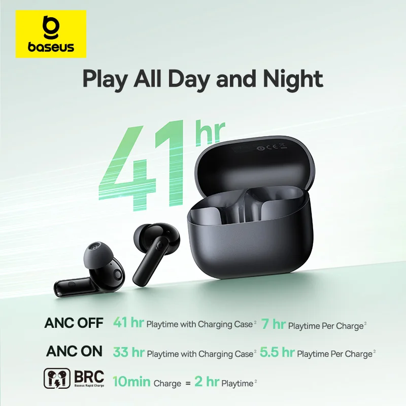 Baseus Bass EP10/BP1 NC -43dB  - Earbuds Anc Wireless recensione e prezzo