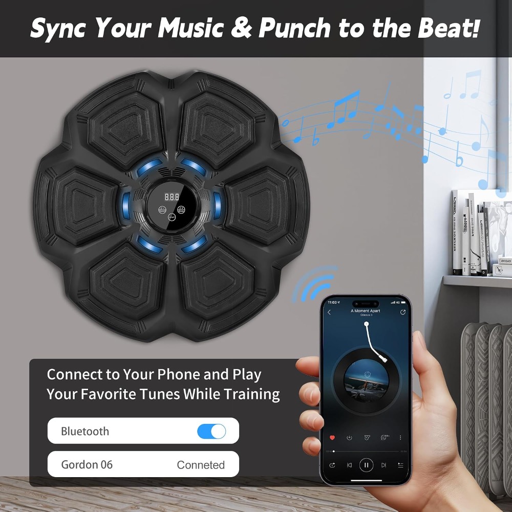 Macchina da Boxe Musicale Inte - Led Gloves Music recensione e prezzo